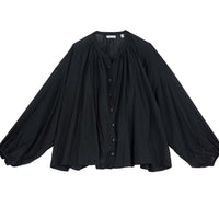 THE JANE BLOUSE -- BLACK
