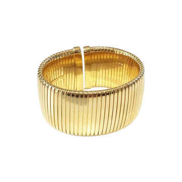 18K Wide Flex Cuff