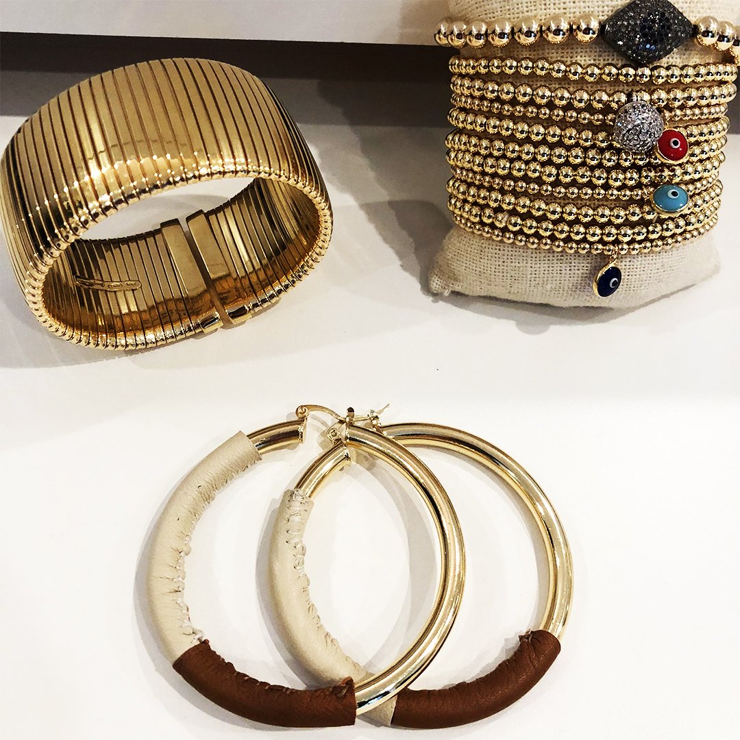 18K Wide Flex Cuff