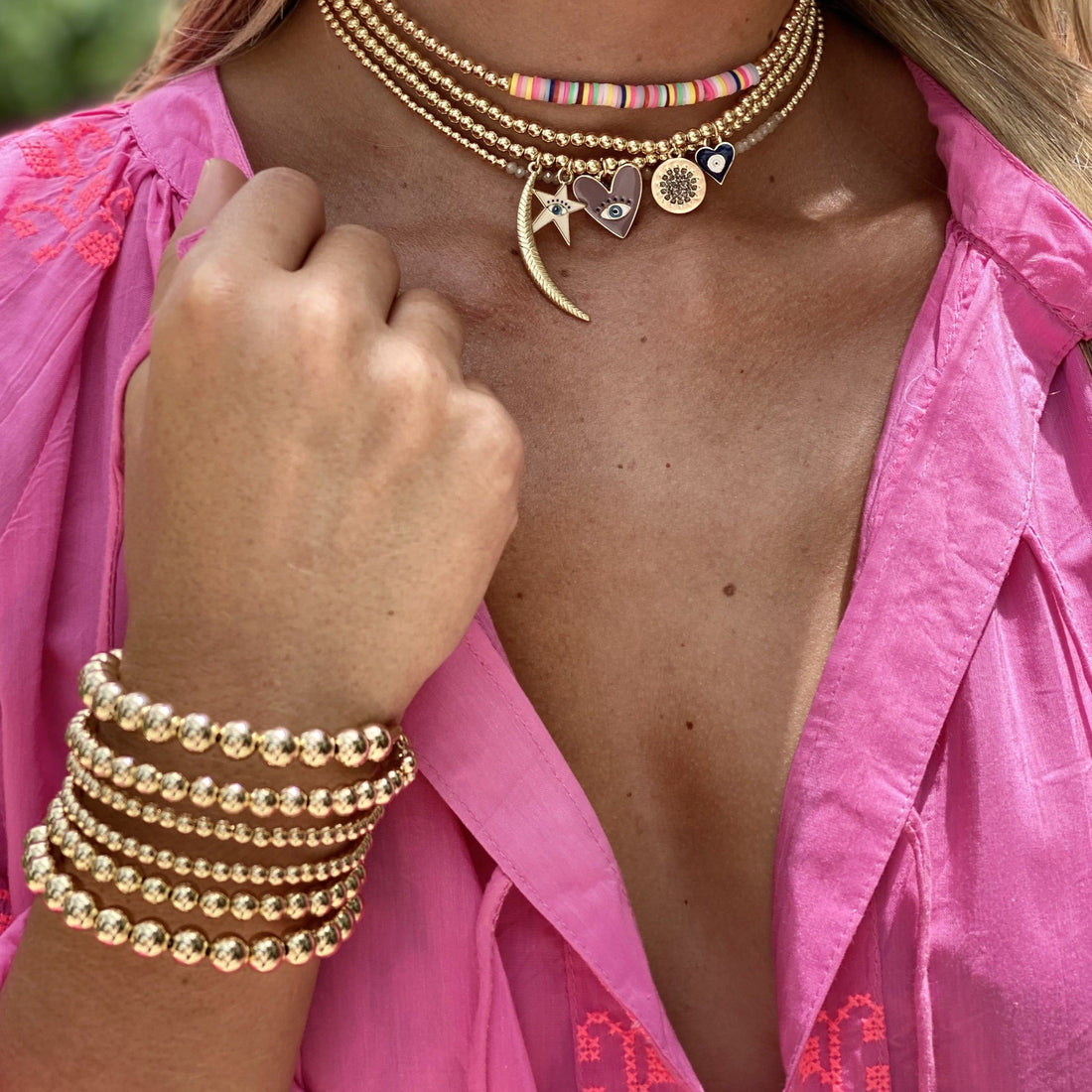 Beaded Wrap Bracelet