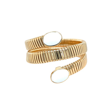 White Wrap Flex Bracelet