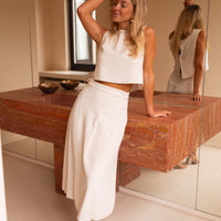 Beige Jalina Skirt