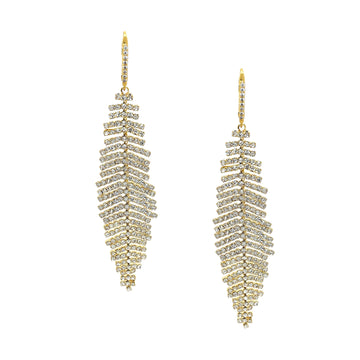 Small Feather Earrings