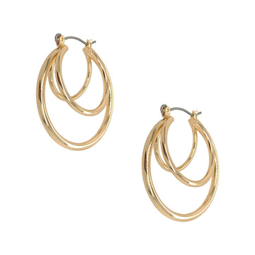 Triple Hoop Earrings