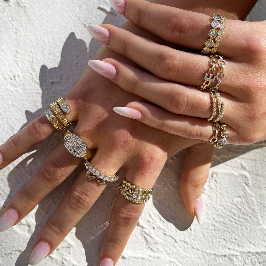 14K Eternity Band