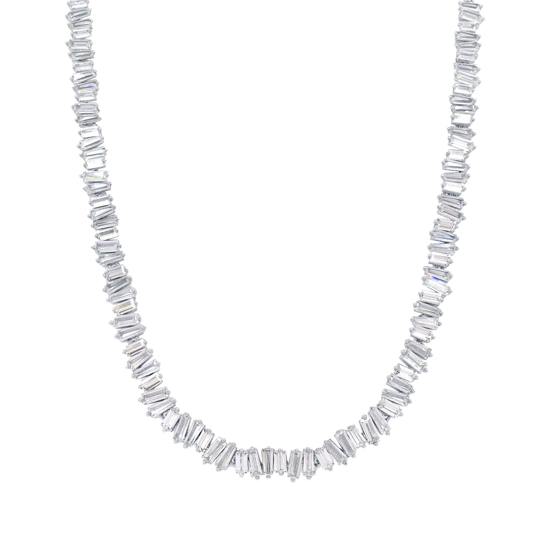 Baguette Choker Necklace
