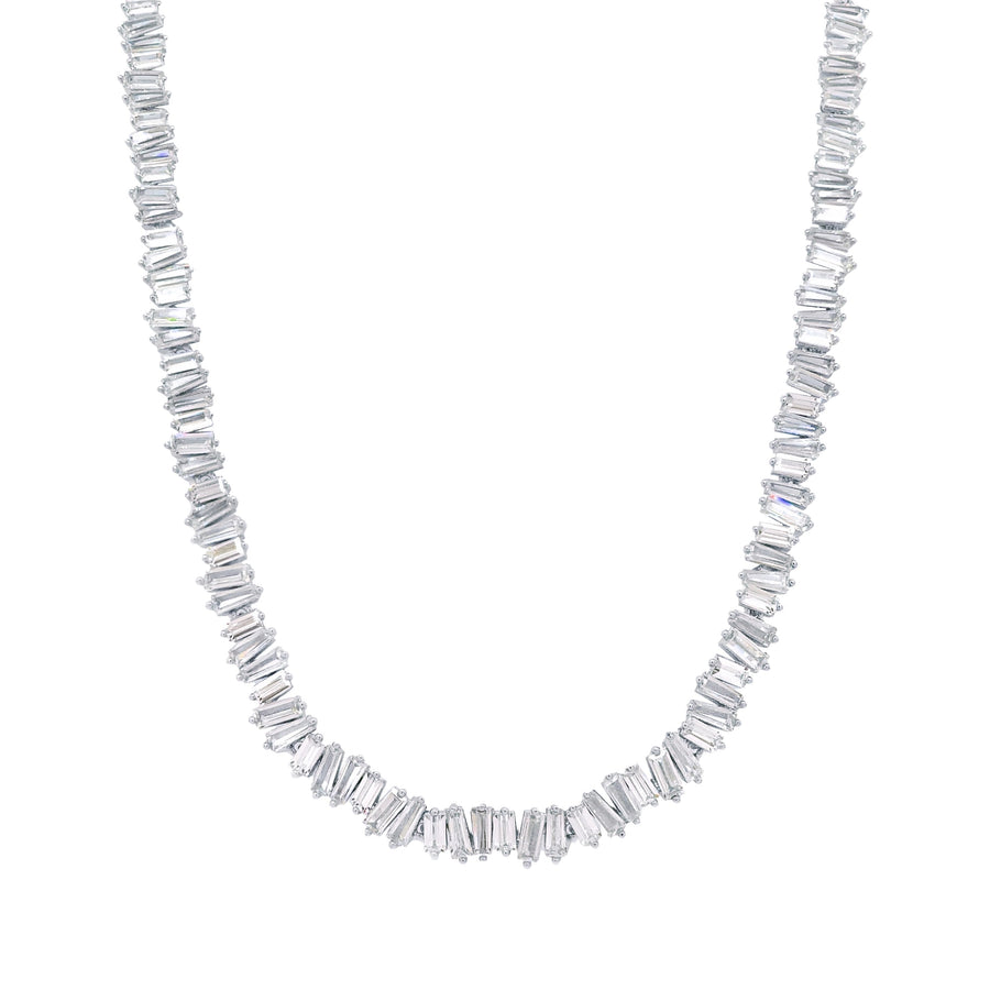Baguette Choker Necklace