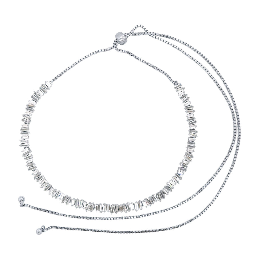Baguette Choker Necklace