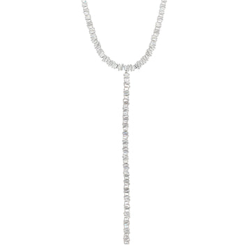 Baguette Lariat Necklace