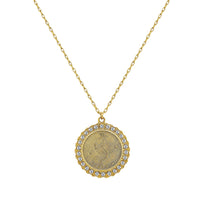 Zodiac Disc Necklace