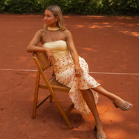 Yellow Floral Emy Skirt