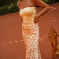 Yellow Floral Emy Skirt
