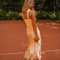 Yellow Floral Emy Skirt